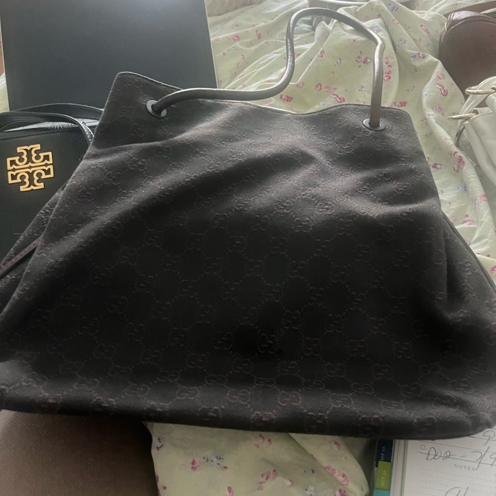Gucci brown vintage tote